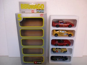 LOTTO "I" CON 5 AUTOMODELLI SCALA 1:43 BBURAGO ITALY ANNI '90 - Imagen 1 de 1