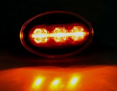 Para Ford Fiesta Mondeo Explorer Ka Mazda 121 2x LED Intermitente Lateral Cromo - Imagen 1 de 4