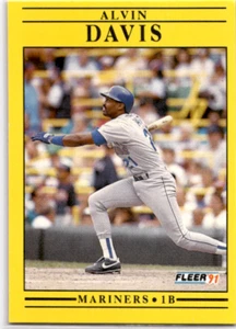 Fleer 1991 - #449 Alvin Davis - Imagen 1 de 2