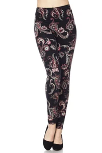 ONE SIZE Leggings TC/Oj019 Butterweich Always Brushed Schwarz Mehrfarbig - Bild 1 von 3