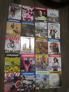 LOT 20 VELONEWS Velo Tour de France Giro Vuelta Contador Cycling Magazines 12-19 - Picture 1 of 11
