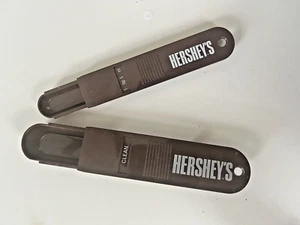 Hershey's Chocolate Plastic Adjustable Teaspoon/Tablespoon Measuring Spoons Vtg - Picture 1 of 9