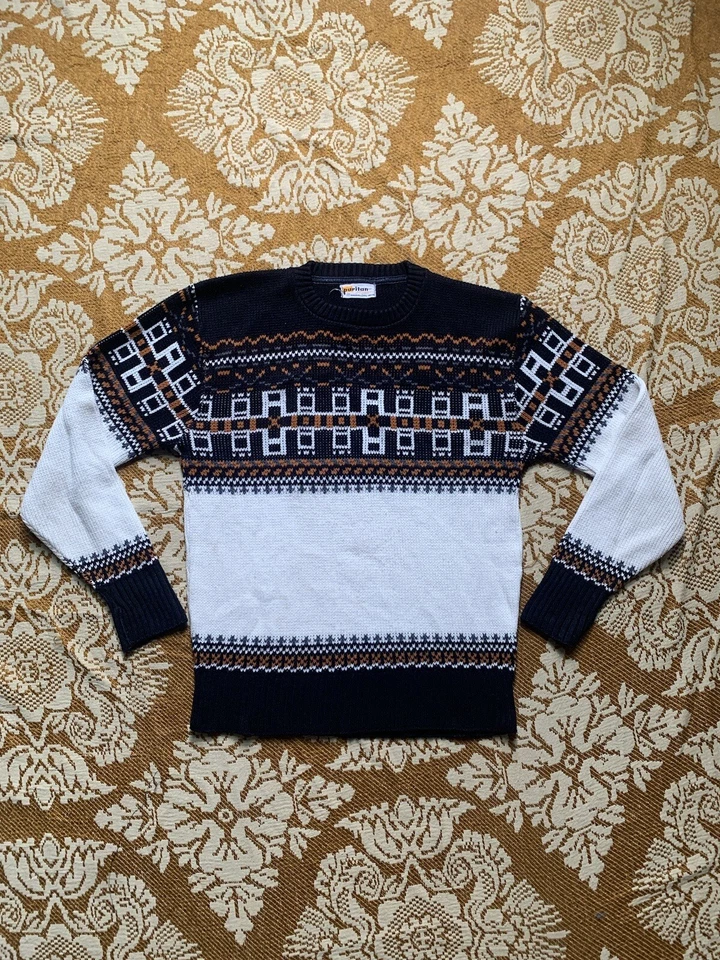 Vintage 1950’s Men’s M  Damn Fine Puritan Sweater - Image 1 of 4