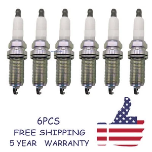 6Pcs new brand Platinum SparkPlug 12120037663 For BMW 328i 528i X3 X5 Z4 N52 - Picture 1 of 6