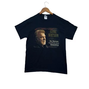 Gene Watson Heroes Real Country Music Western Musik Band schwarz T-Shirt M - Bild 1 von 4
