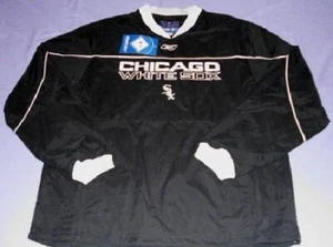 Chaqueta Pullover Chicago White Sox Leadoff XL Negra Reebok NUEVA CON ETIQUETAS MLB - Imagen 1 de 3
