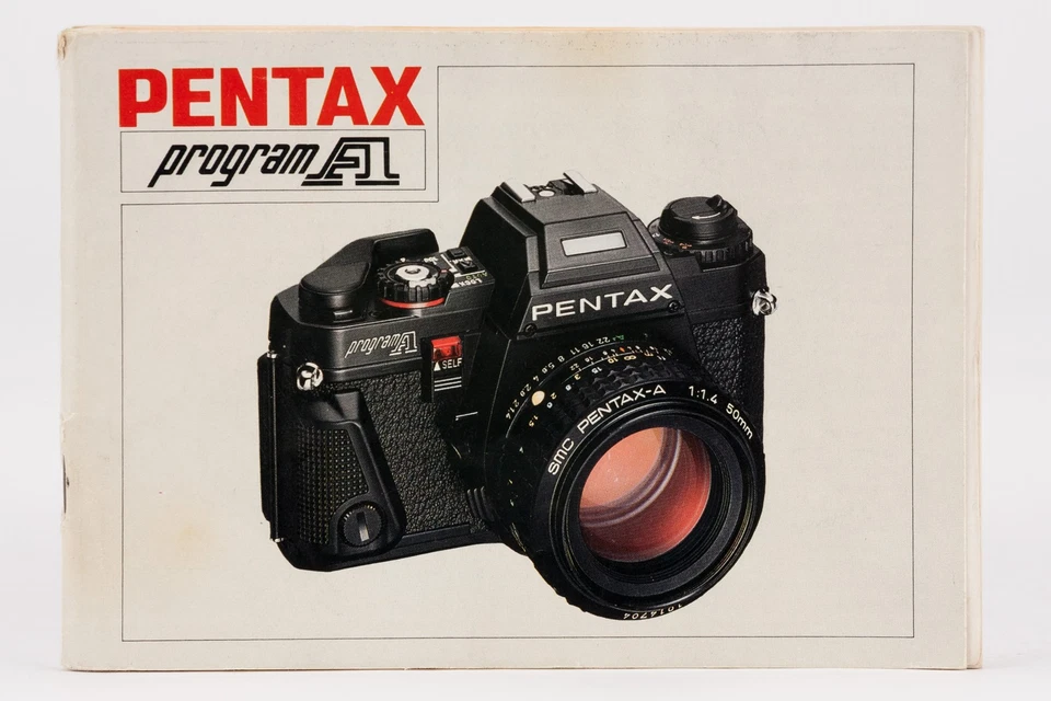 Pentax Program A User Manual - Image 1 of 1