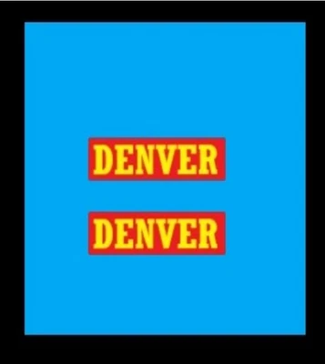 Matchbox Lesney No29 Fire Pumper Truck Stickers NO TRUCK - image 1 of 2