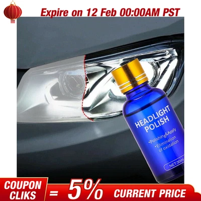 Car Parts Headlight Cover Len Restorer Cleaner Repair Liquid Accessories Sknwutw - Image 1 of 4