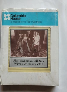1973 Rick Wakeman The Six Wives of Henry VIII Factory Sealed 8 Track 8T-4361 - Picture 1 of 3