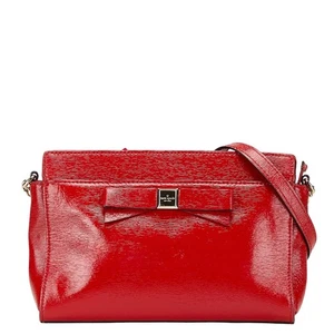 Kate Spade ribbon Chain Shoulder Bag Women 【Used】 - Picture 1 of 13