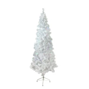 Northlight 6.5' x 32" White Winston Pine Artificial Christmas Tree Multi LED - Picture 1 of 2