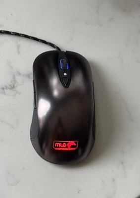 MAJOR LEAGUE GAMING SteelSeries Sensei Pro Black 62153 Wired Laser Mouse - RARE! - Image 1 of 4