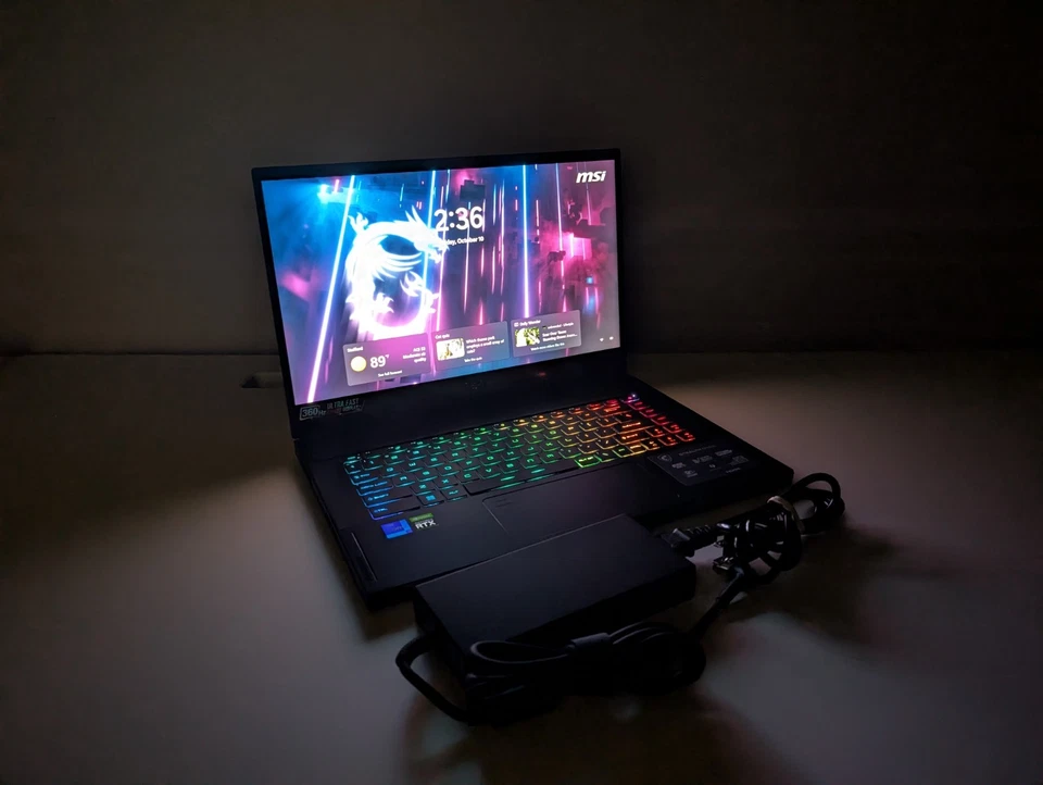 MSI Stealth GS66 12UG — i9-12900H • 32GB RAM • 2TB SSD • RTX 3070 Ti • FHD@360Hz - Image 1 of 4