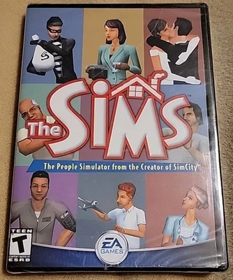 NEW The Sims (PC Windows, 2000, EA Games) SEALED People Simulation - Image 1 of 4