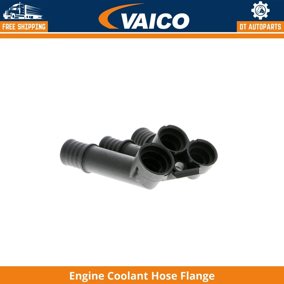 For 1995-1999 BMW 318is Engine Coolant Hose Flange Vaico 1996 1997 1998 - Image 1 of 1