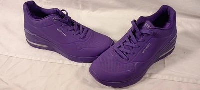 Women's Skechers Uno Purple Air-Cooled Memory Foam Athletic Sneakers Size 11 - Image 1 of 4