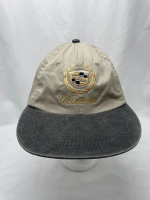 De colección Cadillac Años 90 Bronceado Ajustable Correa Sombrero Head Shot KC Gorras Foto 1 de 4