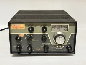 Ricetrasmettitore radioamatore Drake R-4C vintage con 4-NB Noise Blanker ~ Potenza testata - Foto 1 di 12