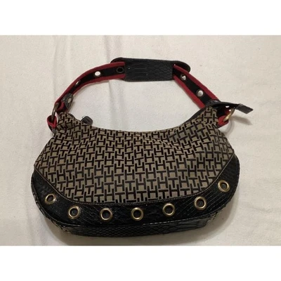 Monedero Tommy Hilfiger vintage con monograma, estilo clásico Foto 1 de 4