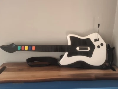 Activision Hero Playstation 2 Wireless Guitar for GuitarHero game works - Image 1 of 4