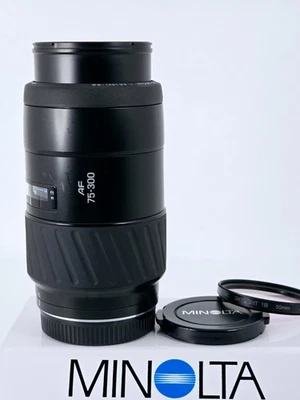🌸[Near MINT] Minolta AF Zoom 75-300mm F4.5-5.6 Lens for Minolta Sony A Japan - Image 1 of 4
