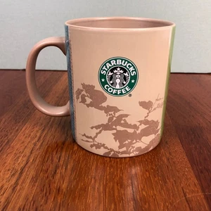 Vintage Starbucks Origins Serie Thanks To Manolo 18 Unzen Becher grüner Akzent gebraucht, in einwandfreiem Zustand - Bild 1 von 9