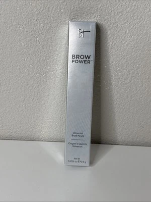 New Box IT Cosmetics BROW POWER PENCIL Shade UNIVERSAL TAUPE Full Size .0056 oz - Image 1 of 4