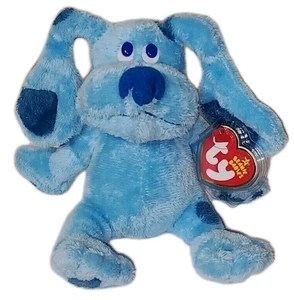 Ty Beanie Baby - BLUE der Hund (Nick Jr. Blue's Clue's) (6,5 Zoll) neu mit Etikett - Bild 1 von 10
