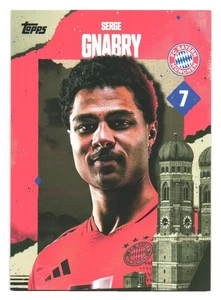Juego de equipo Topps FC Bayern Munich 2025 Serge Gnabry - Imagen 1 de 2