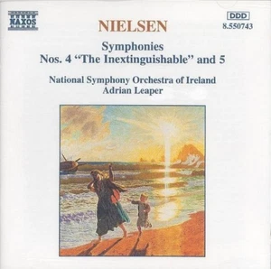 Symphonies Nos. 4 "The Inextinguishable" And 5 Carl Nielsen CD Top-quality - Picture 1 of 9