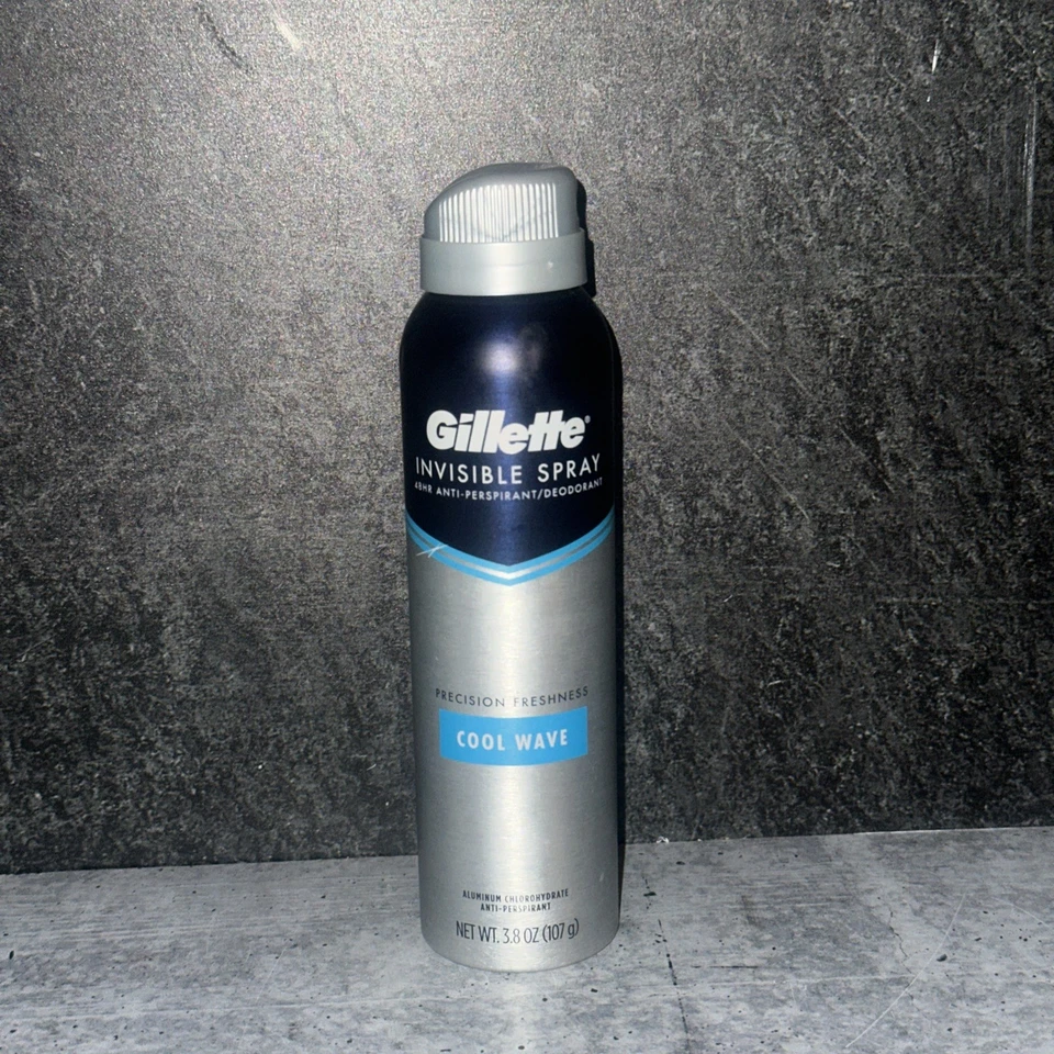 Gillette Invisible Shield Spray Antiperspirant Cool Wave Precision Freshness - Image 1 of 1