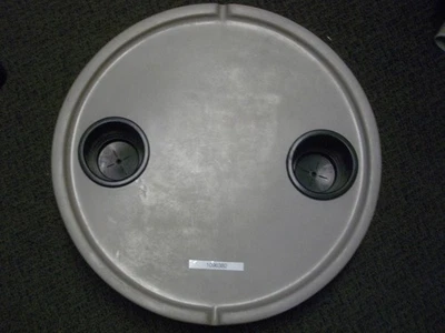 Mesa de barco pontón Premier 20 1/4 pulgadas fibra de vidrio topo 1096380 Foto 1 de 4