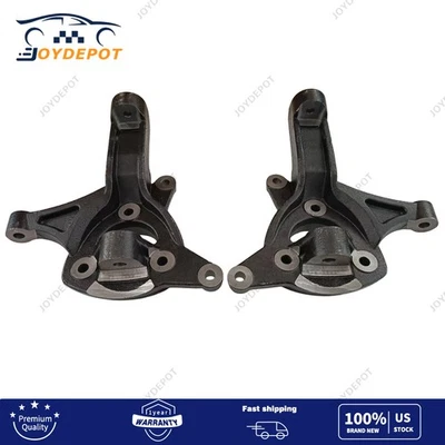 Pair 4.5" Lift Spindles Knuckles For 07-17 Chevy GMC Silverado Sierra C1500 2WD - Изображение 1 из 4