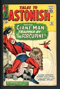 TALES TO ASTONISH #53  Marvel 1964  - Jack Kirby & Dick Ayers Art - GD/VG - Picture 1 of 2