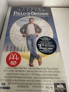 Field of Dreams McDonalds Promo VHS Mostly SEALED - Imagen 1 de 3