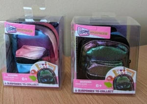 2 REAL LITTLE BACKPACKS COMES WITH 6 LITTLE THINGS IN BACKPACK THEY REAL WORK MU - Picture 1 of 5