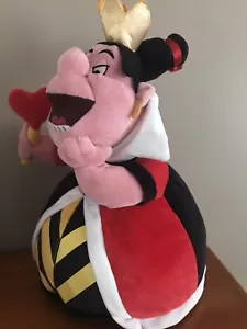 Disney Store Alice Wonderland Queen Of Hearts Large 14" Plush Stuffed Doll Toy - Picture 1 of 6