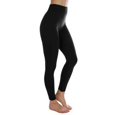 Fleece Lined Legging for Women Winter Thermal Warm Full Length Legging Pants  - Image 1 of 2