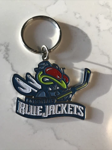 Columbus Blue Jackets Logo Metal Keychain NHL Hockey Cover