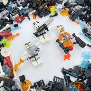 LEGO - STAR WARS - WEAPONS PACK FOR MINIFIGURES - BUILD YOUR OWN - 75Pieces - Picture 1 of 9
