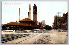 Rock Island Depot Peoria Illinois Picture Postcard Cover