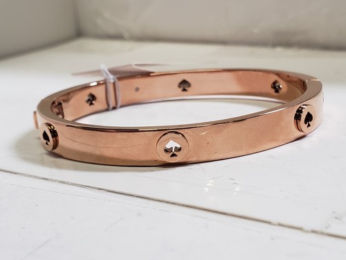 BRACCIALE KATE SPADE SPOT THE VANGA CERNIERA BORCHIATA ORO ROSA