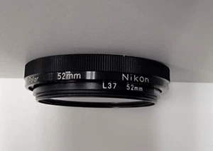Filtre UV NIKON 52mm L37c, couplé avec filtre polarisant Nikon 52mm *163 - Photo 1 sur 2