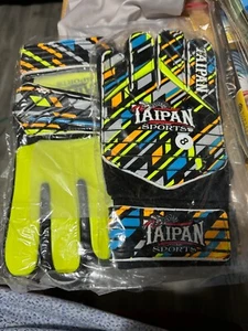 2 Pair Taipan Sports goalie gloves size 8 multi color - Picture 1 of 4