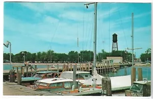 Postal de colección - Puerto de Tawas, East Tawas, Michigan - Imagen 1 de 2
