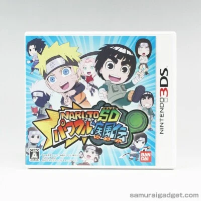 Naruto SD Powerful Shippuden Nintendo 3DS [Japonés NTSC-J (Japón)] BANDAI NAMCO - Imagen 1 de 4