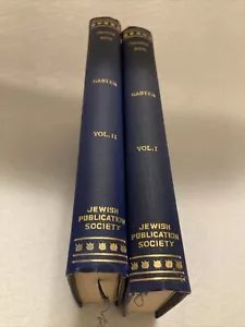Moses Gaster MA'ASEH BOOK IN 2 VOLUMES 1st Edition 1st Printing - Picture 1 of 24