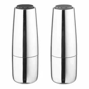 Blomus Salt & Pepper Mill SALPI Stainless Steel Polished Sharkskin + Magnetic 180ml - Picture 1 of 2