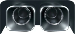 Aufkleber Attrappe Auspuff-Endrohr 115 x 150 mm  Sticker - Bild 1 von 1